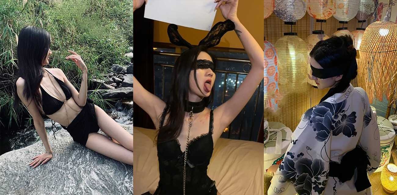Domestic 200k Sugar Baby Tender Model Tai Zi Fei Real First Face Reveal Extreme Training Collection! Unlimited Outdoor Wild Creampie Sex Private Videos Fully Leaked! - 18J.TV